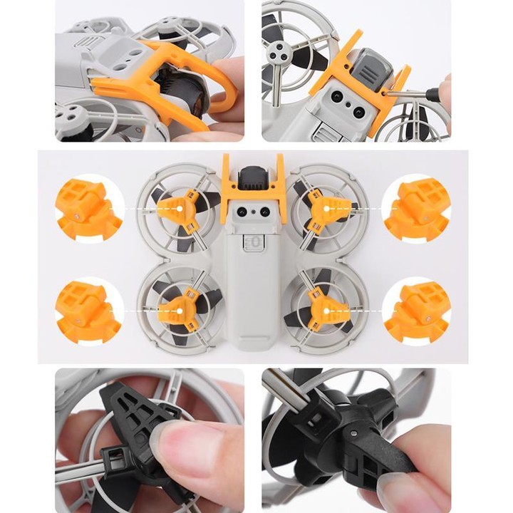 For DJI Neo CQT Anti-collision Bar Height Enhancement Stand(Orange)