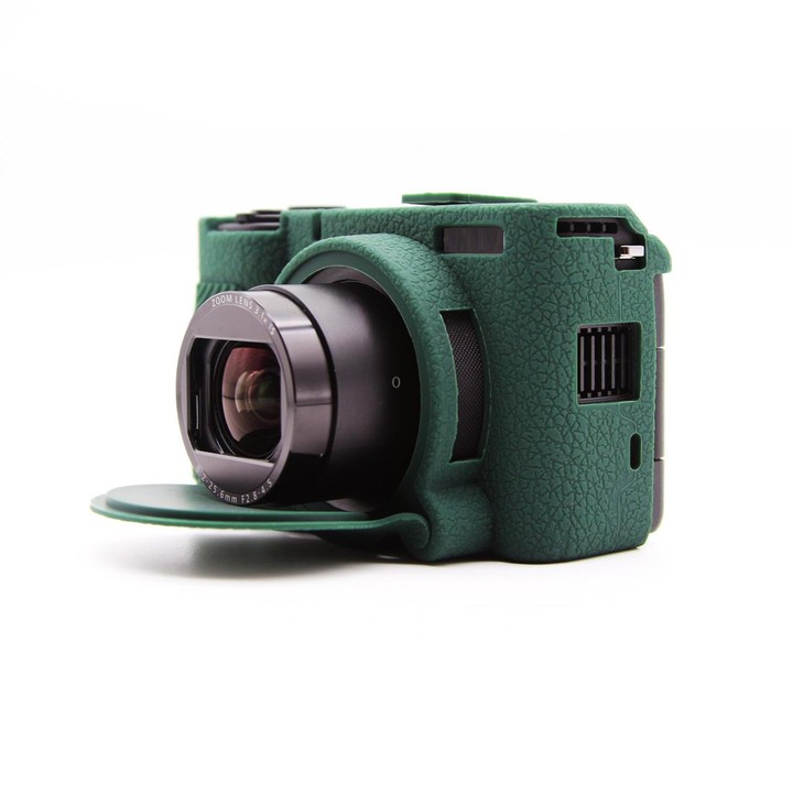 For Canon PowerShot V1 Camera Protective Silicone Case(Green)