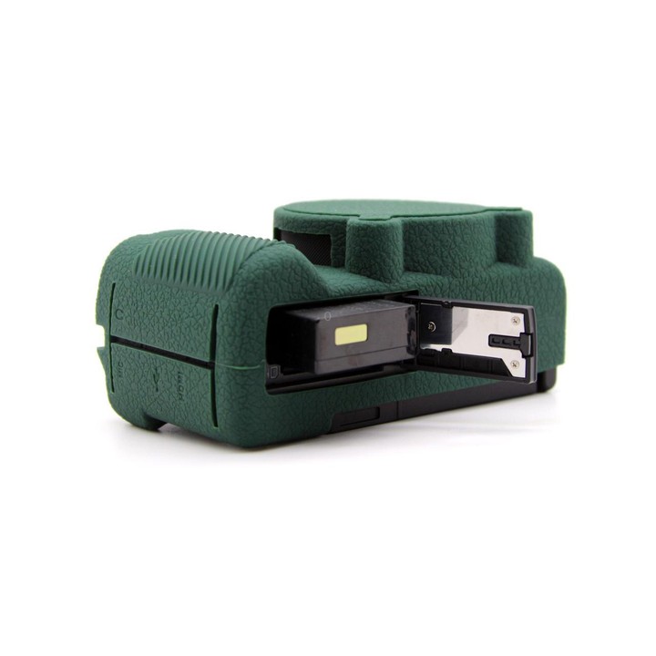 For Canon PowerShot V1 Camera Protective Silicone Case(Green)