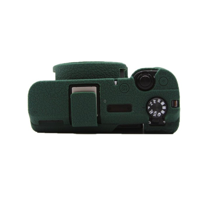 For Canon PowerShot V1 Camera Protective Silicone Case(Green)