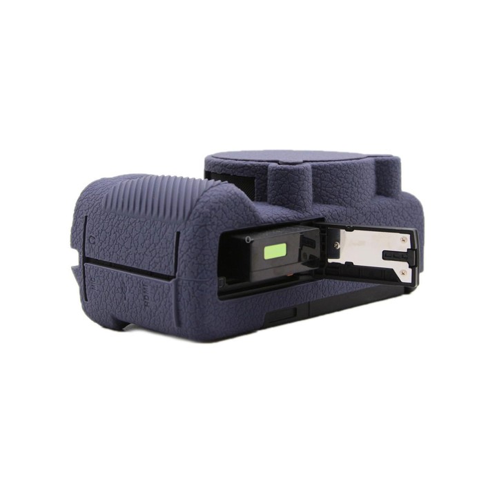 For Canon PowerShot V1 Camera Protective Silicone Case(Dark Blue)