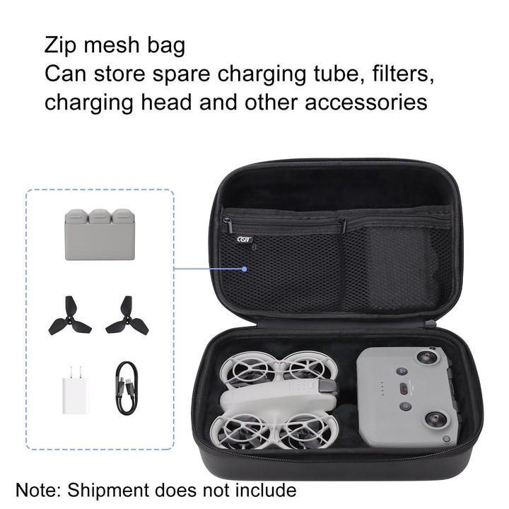 For DJI Neo CQT Fly More Combo Storage Bag Pressure Resistant Drop-proof Large Capacity Suitcase