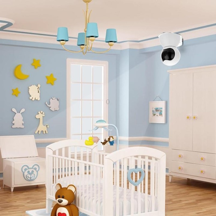 YX135 3pcs / Set Acrylic Wall Mount Bracket For Baby Monitor / Safety Camera / Speaker