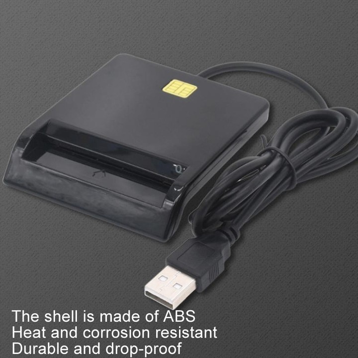 USB 2.0 IC Card / Bank Card / ID Card / SD Card Smart Reader(No Disc)