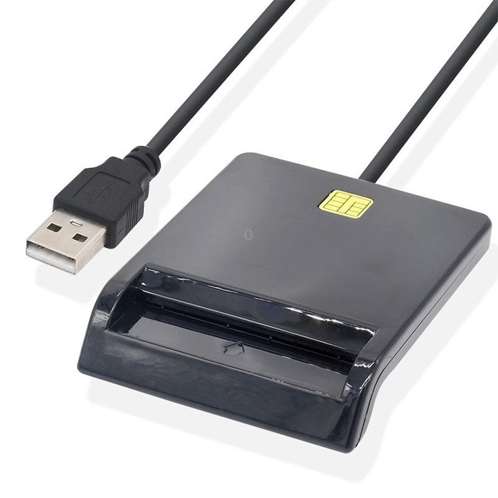 USB 2.0 IC Card / Bank Card / ID Card / SD Card Smart Reader(No Disc)