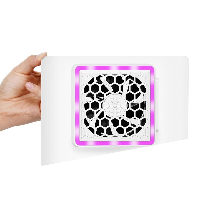 For PS5 Slim Console Side-mounted Cooling Fan RGB Radiator