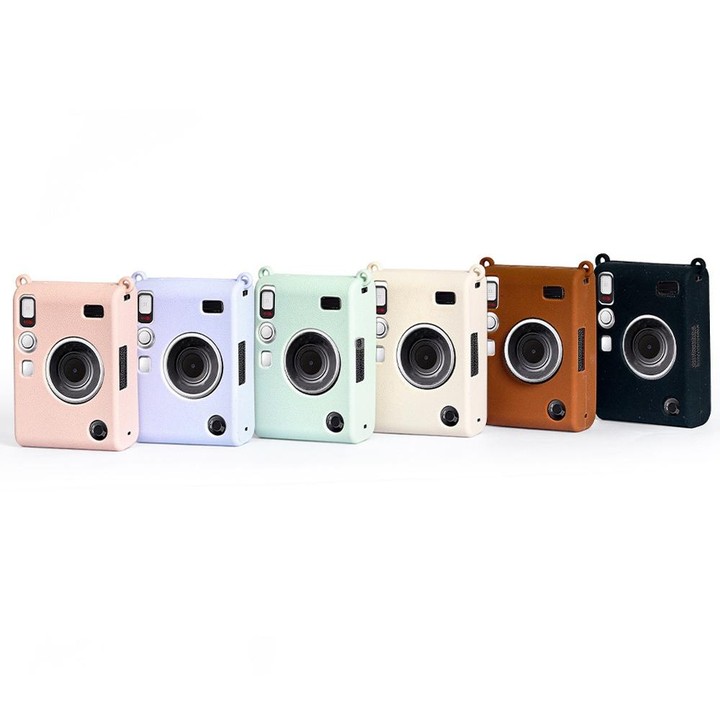 For Fujifilm Instax Mini EVO Wear-Resistant Soft Shell Protective Case, Color: Black