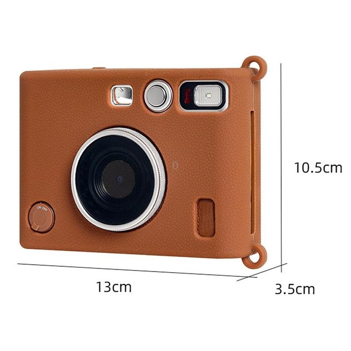 For Fujifilm Instax Mini EVO Wear-Resistant Soft Shell Protective Case, Color: Blue