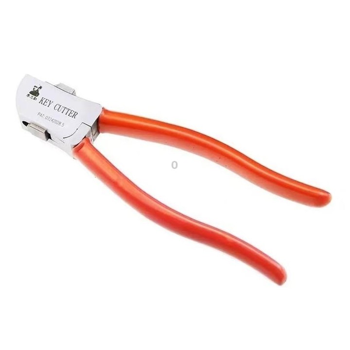 Lishi Trimming Clippers Stainless Steel Key Cutting And Slashing Pliers(Orange Red)