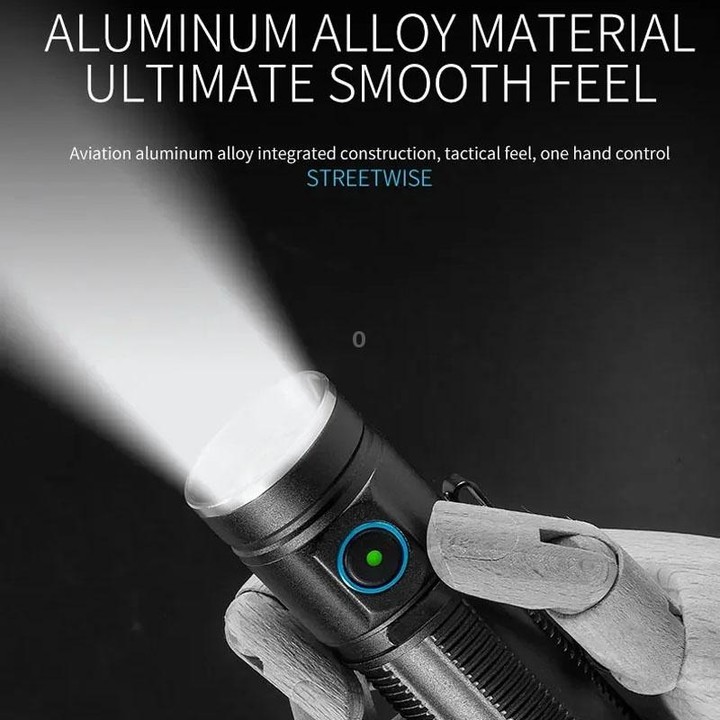 E-SMARTER W5184 Pen Insert 6 Holes Flashlight Outdoor Mini Flashlight