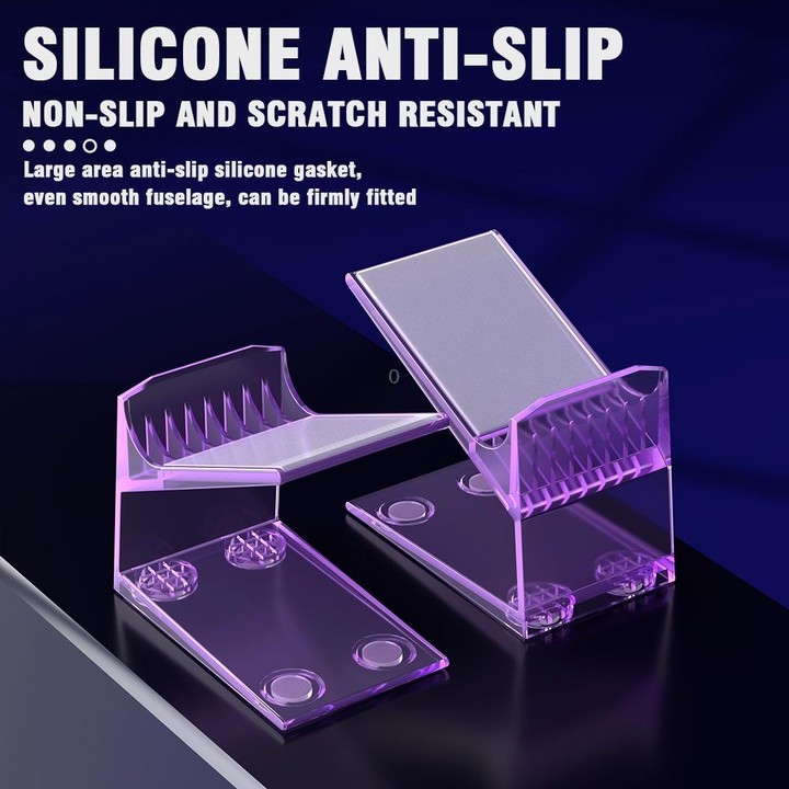 Acrylic Game Controller Display Stand Desktop Storage Rack(Transparent)