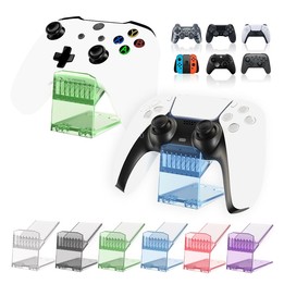 Acrylic Game Controller Display Stand Desktop Storage Rack(Transparent)