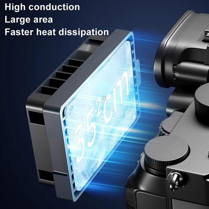 Desiontal SF-04A Camera Live Cooler For Sony ZV-1 / Canon R5 / FUJIFILM XT4