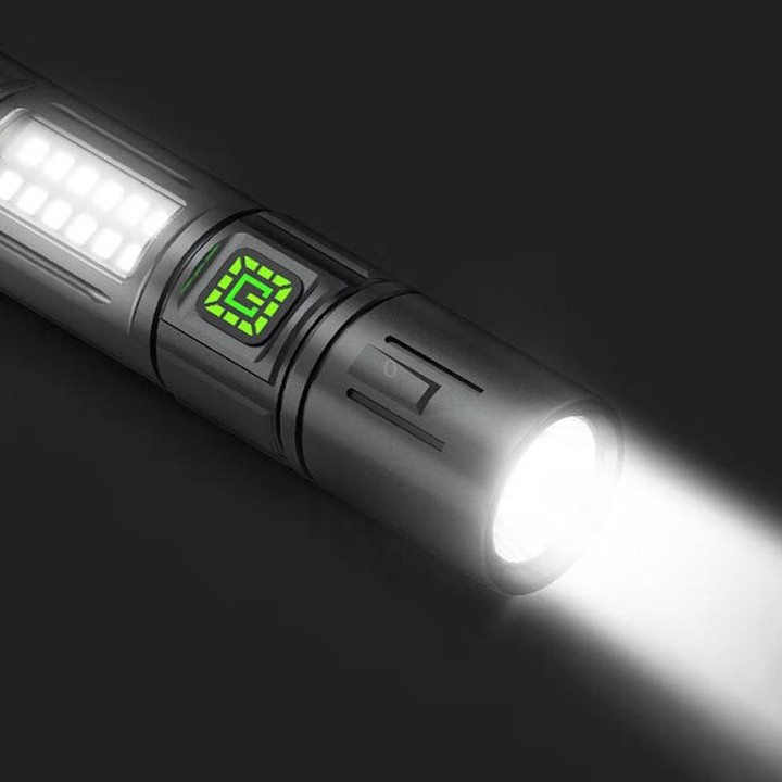 E-SMARTER CY011 Bright LED Side Light Flashlight Repair Mini Drop Proof Torch(Black)