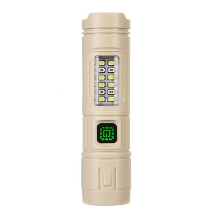 E-SMARTER CY011 Bright LED Side Light Flashlight Repair Mini Drop Proof Torch(White)