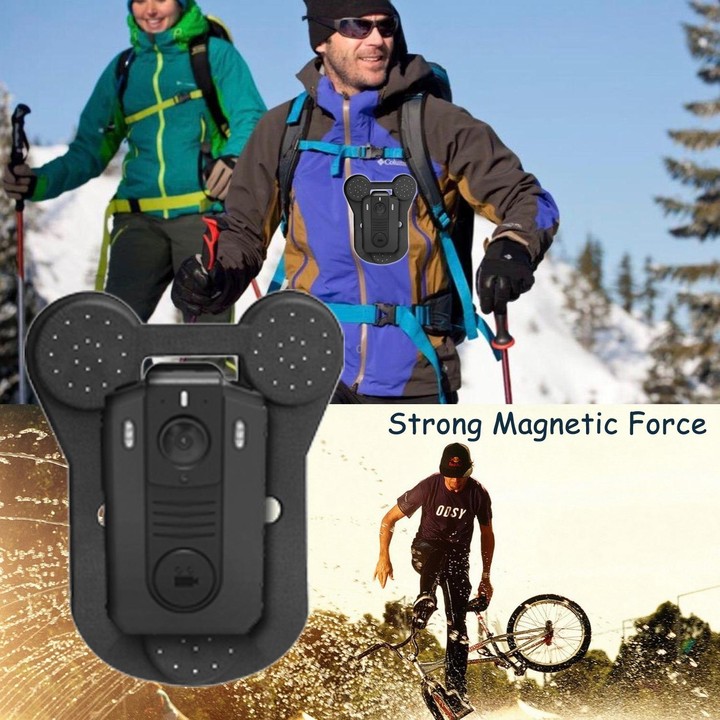 Body Camera Magnetic Mount Wearable Clip for All Body Cameras