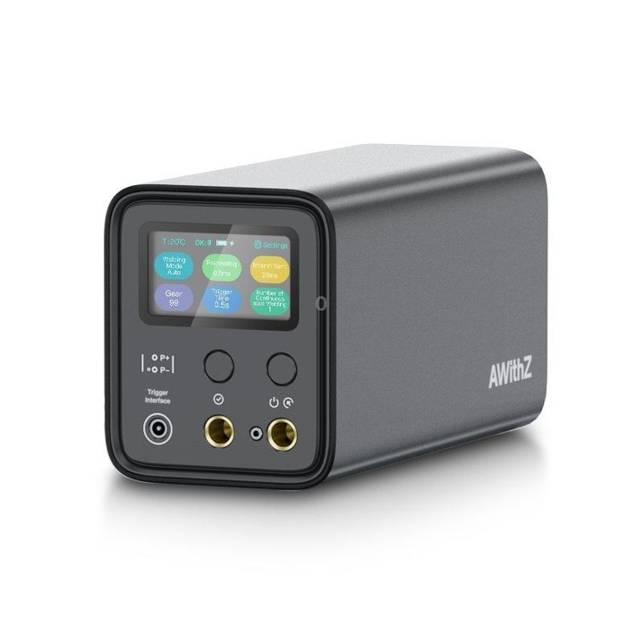AWithZ Energy Storage Capacitor 18650 Lithium Battery DIY Nickel Sheet Spot Welder, Specification: UK Plug(UF20B)