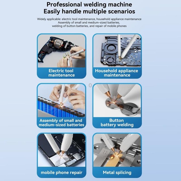 AWithZ Energy Storage Capacitor 18650 Lithium Battery DIY Nickel Sheet Spot Welder, Specification: UK Plug(UF20B)