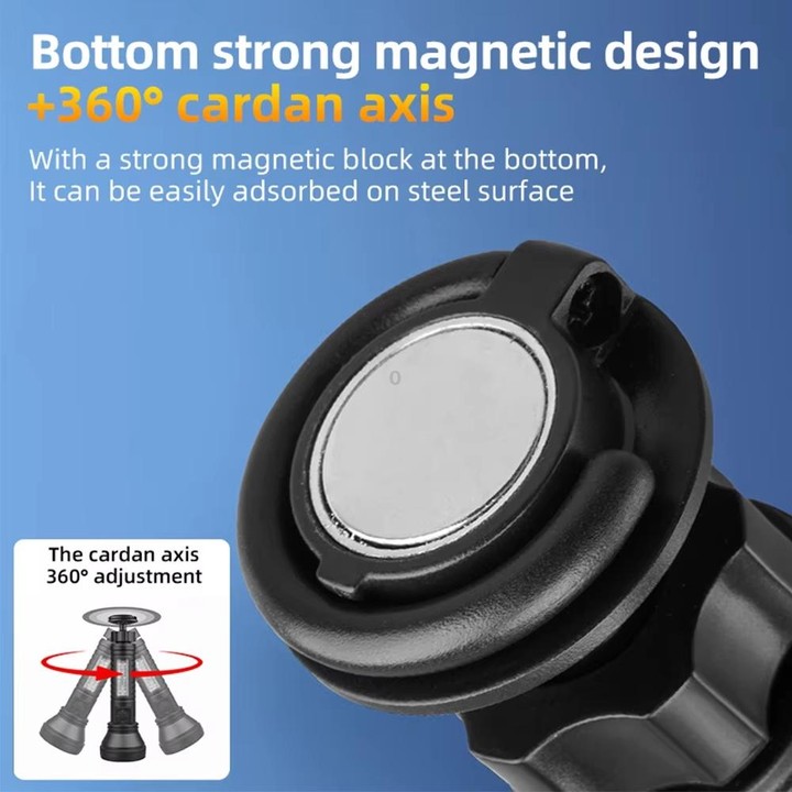 E-SMARTER LY006 Magnetic Multifunctional Work Light LED Smart Electric Display Flashlight
