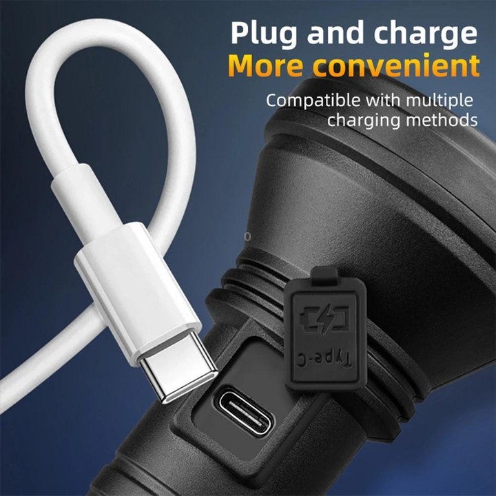 E-SMARTER LY006 Magnetic Multifunctional Work Light LED Smart Electric Display Flashlight