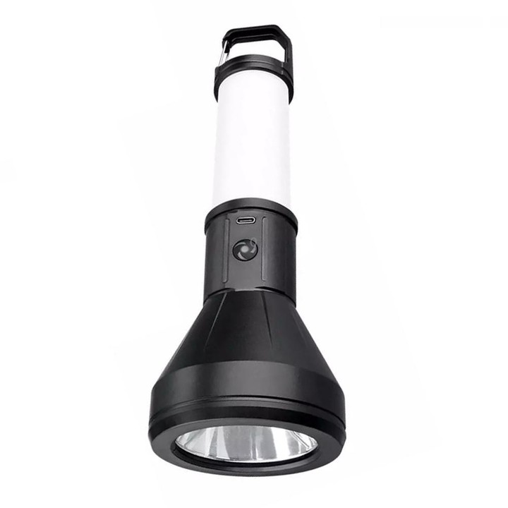 E-SMARTER S03 Large Dual Light Source Side Lamp Floodlight Flashlight Strong Light Far Shooting Camping Lamp