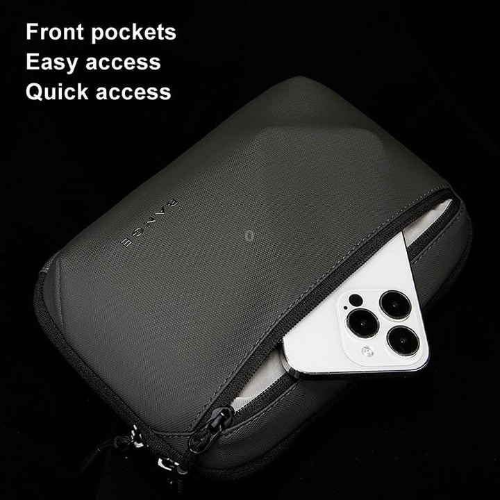 BANGE BG-6800 Digital Storage Bag Data Cable Electronic Accessory Organiser(Black)