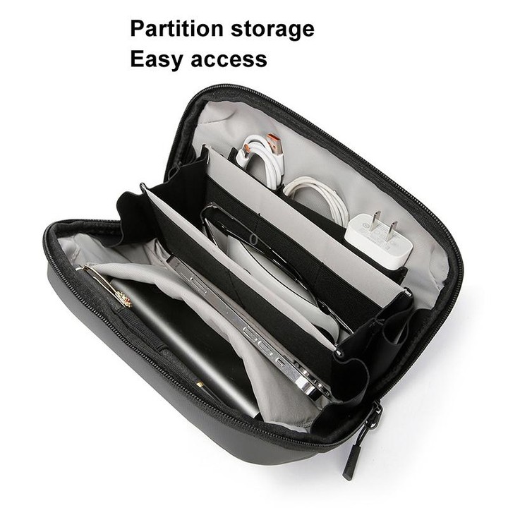 BANGE BG-6800 Digital Storage Bag Data Cable Electronic Accessory Organiser(Blue)