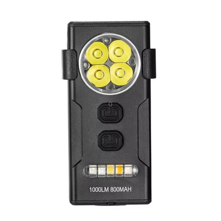E-SMARTER D84 4 Eyes Strong Magnetic Adsorption Mini Carry-on Keychain Flat Work Light