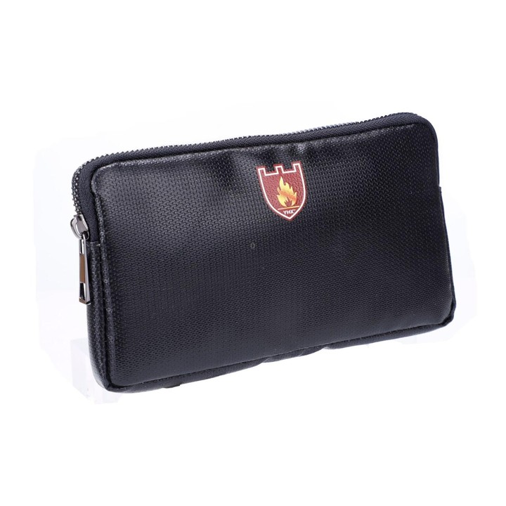 Fireproof and Waterproof Protective Bag for Digital Accessories Valuables 7.87x4.3x0.78 Inch