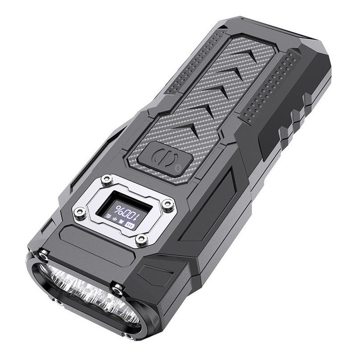 E-SMARTER BK08 Strong Mini Key Light Magnetic LCD Electric Display Dual Light Tool Lamp