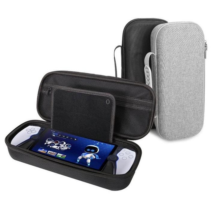 For PS Portal Game Consoles EVA Shockproof Waterproof Storage Bag(Gray)