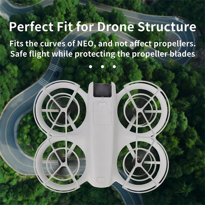 For DJI Neo CQT Blade Protector Propeller Integrated Shock Absorbing Bumper Ring