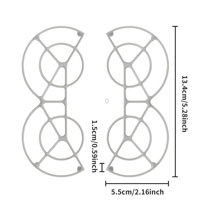 For DJI Neo CQT Blade Protector Propeller Integrated Shock Absorbing Bumper Ring