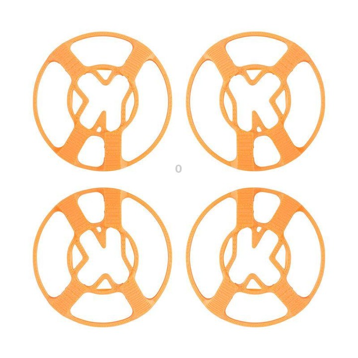 For DJI Neo CQT Drone Landing Scratch Protective Cover Prevent Finger Scratch Protective Cover Accessories, Color: Upper Orange