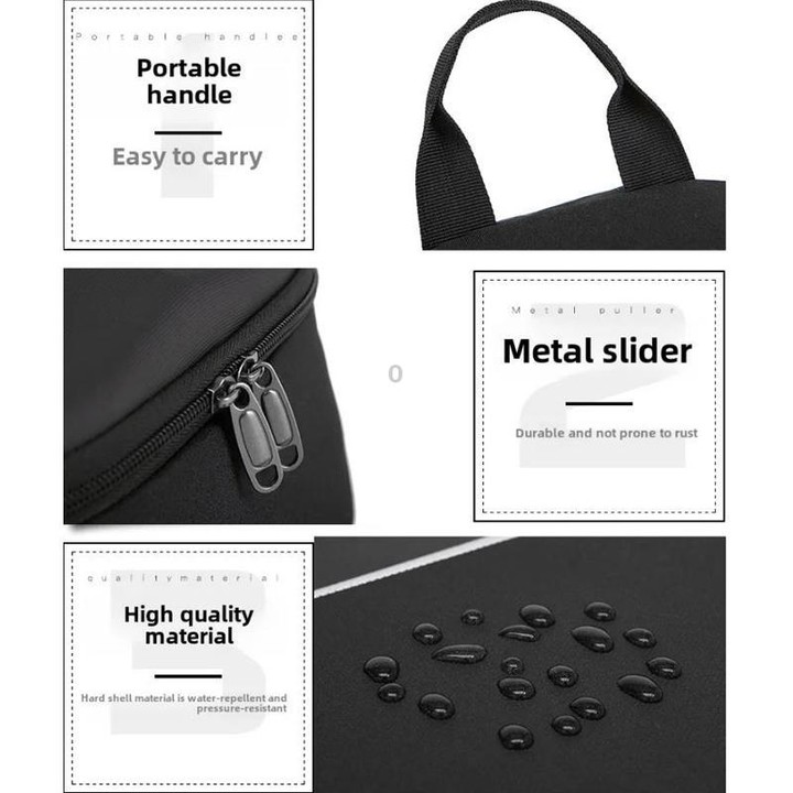 For DJI Neo BKANO NE-005 Portable Shoulder Bag Organiser Chest Bag(Black)