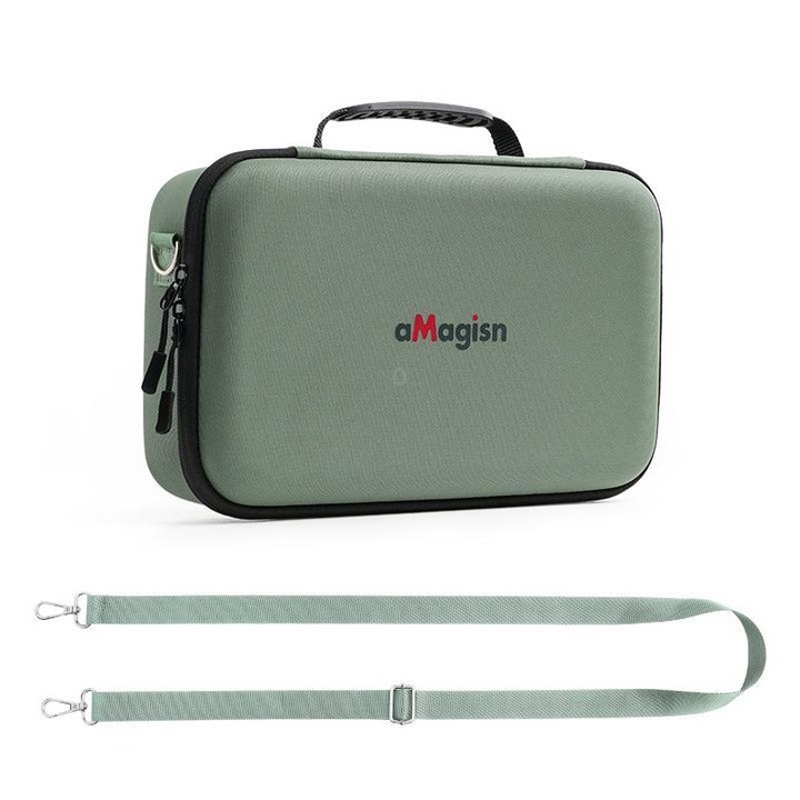 For DJI Flip Drone aMagisn Storage Case Shoulder Bag Compatible with RC 2 or RC-N3 Remote Controller(Green)