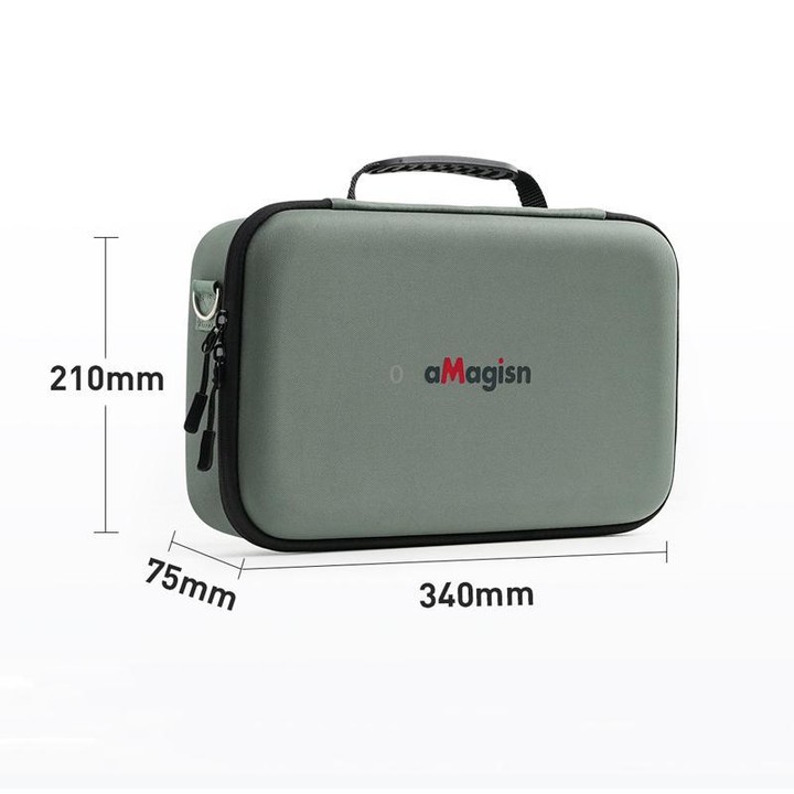 For DJI Flip Drone aMagisn Storage Case Shoulder Bag Compatible with RC 2 or RC-N3 Remote Controller(Green)