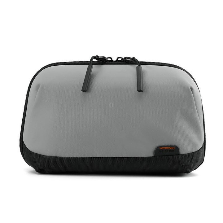 WEPOWER Digital Accessories Storage Bag Waterproof Clutch Travel Case(Gray)