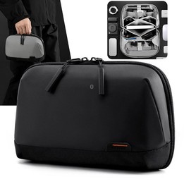 WEPOWER Digital Accessories Storage Bag Waterproof Clutch Travel Case(Deep Blue)