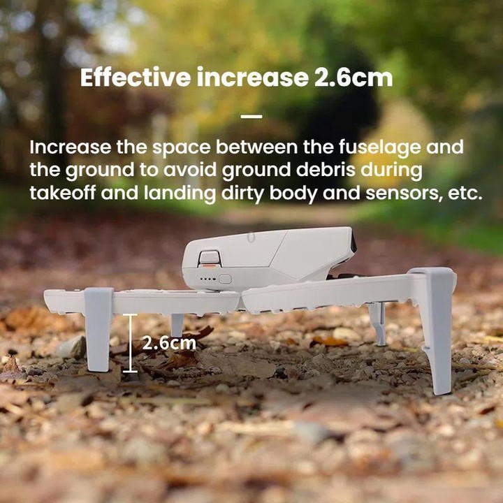 For DJI Flip CQT 4 In 1 Drone Folding Booster Stand Scratch and Wear Resistant Landing Protective Bracket(Orange)