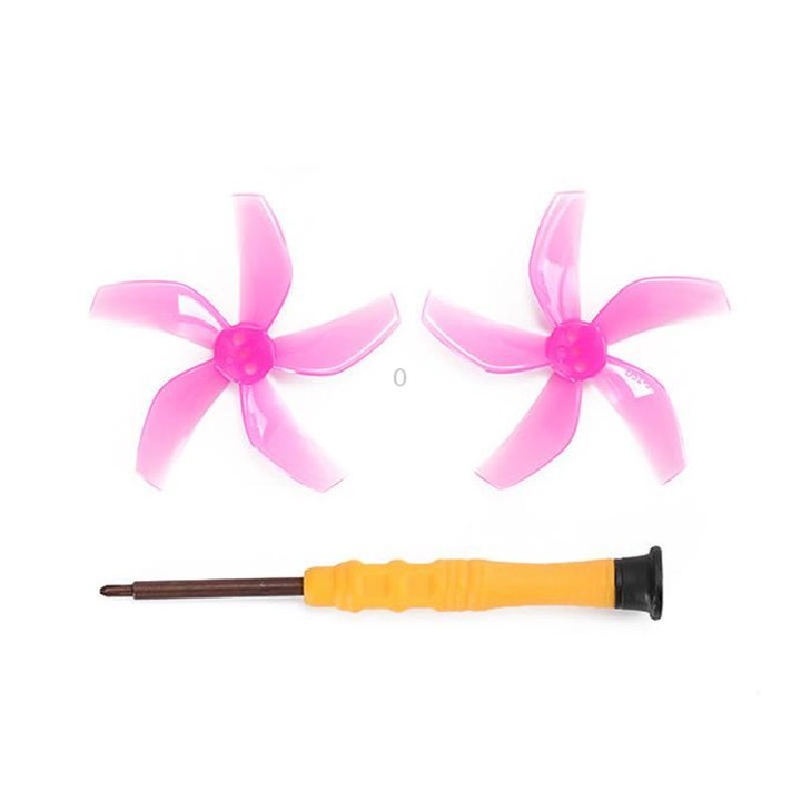 1pair For DJI Neo RCSTQ Drone 5 Blade Paddle Quick Release Replacement Blade(Pink)