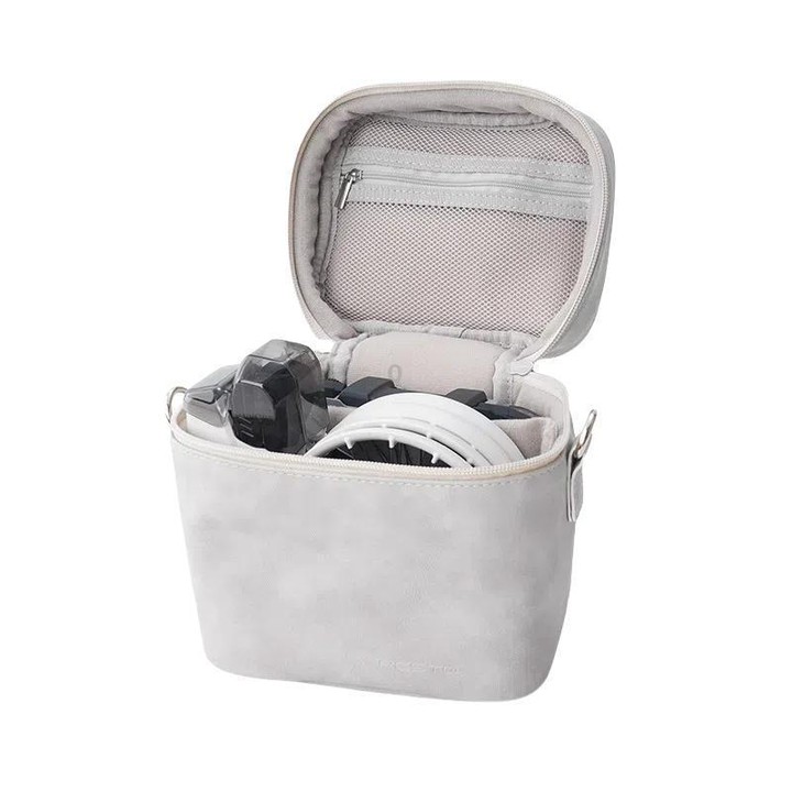 RCSTQ Drone Universal Storage Bag Inner Compartment Partitioned Tote Bag(Gray White)