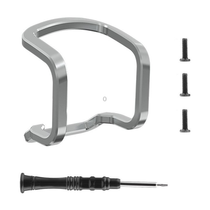 For DJI Neo BRDRC Metal Bumper Crash Bar Drone Gimbal Lens Protection Bracket Accessories(Silver)