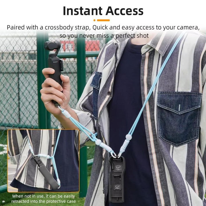 BRDRC Sports Camera Hand Lanyard With 1/4 inch Screw Loss Prevention Lanyard Wrist Strap Accessories(Yellow Rope Orange Knot)