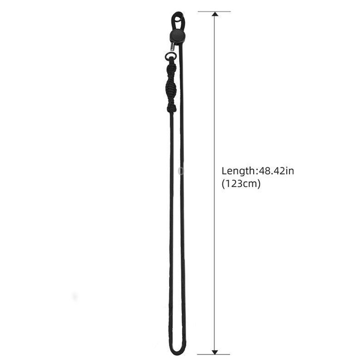 BRDRC Sport Camera Lanyard With 1/4 Inch Screw Anti-Lost Crossbody Lanyard(Pink Rope White Knot)