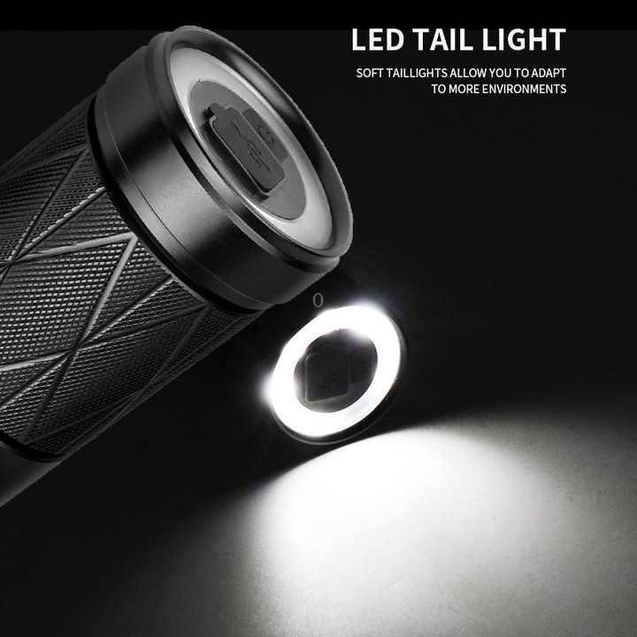 Mini Outdoor Long-Range Strong Light LED Flashlight, Specification: XHP90