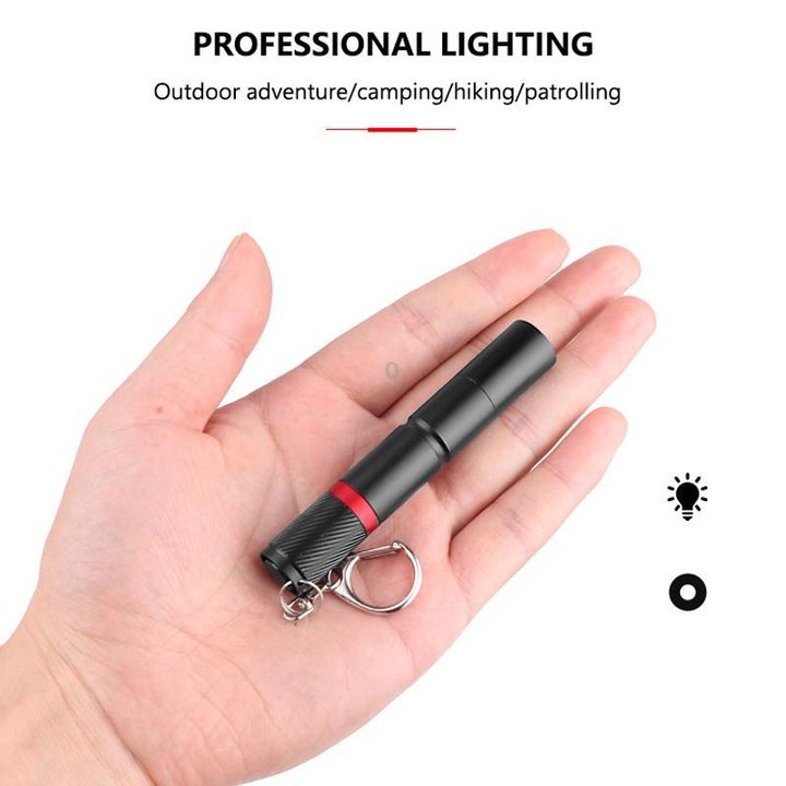 Mini Outdoor Portable XPE Fixed Focus LED Flashlight, Size: Small