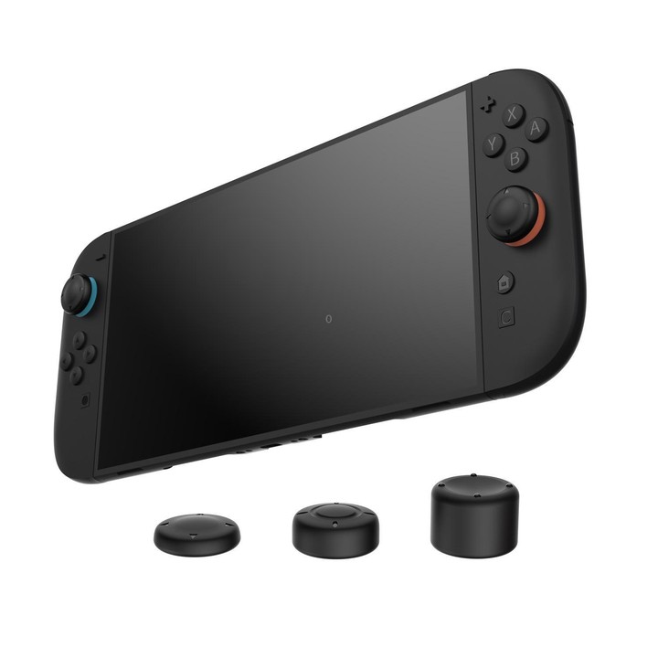 For Switch 2 Console DOBE 6pcs /Pack Joystick Cap Heightening Cap Set(Black)