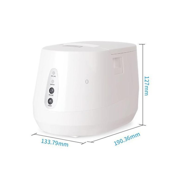 Xprinter XP-237B Barcode QR Code Supermarket Receipt Label Thermal Printer, Spec: USB(US Plug)
