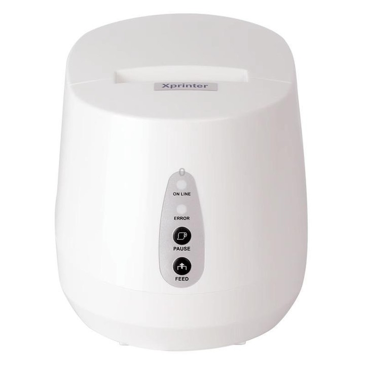 Xprinter XP-237B Barcode QR Code Supermarket Receipt Label Thermal Printer, Spec: USB(EU Plug)